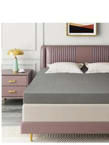 Extra Firm Queen Mattress Topper 2 Inch - High Density Firm Foam Bed Topper, CertiPUR-US Certified For Back Support & Pressure Relief