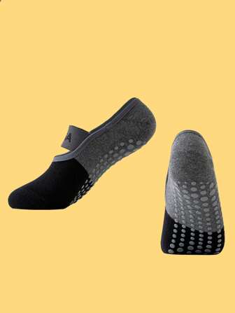 1 Paio Di Calzini Corti In Silicone Per Donne, Antiscivolo, Traspiranti E Confortevoli Per Yoga, Sport E Corsa