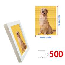Custom Photo Puzzle,With Frame Or Only Puzzles,Customized Children's Puzzle,Custom Class Puzzle,Personalized Picture Jigsaw For Family,DIY Gift Idea,Personalized Holiday Photo,Custom Engagement Portrait Puzzle