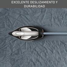 Generador de Vapor Express, suela con tecnología Durilium AirGlide, depósito de 1.8 L, fácil de usar, elimina pliegues de cualquier tipo de prenda, Negro/Plata, SV8062X0