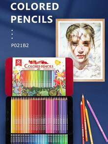 Mobee 100 culori creioane colorate set creioane colorate profesionale culoare personalizată creioane colorate acuarelă pictură creioane colorate artist