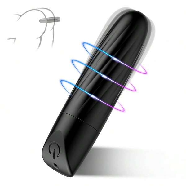 Vibrador tipo bala recargable por USB, estimulador clitoriano, masturbador con vibración para masaje vaginal, juguete sexual para mujeres