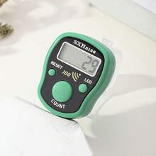 1pc Mechanical Tally Counter/Clicker, Finger Ring Counting Tool - Multicolor - View 15