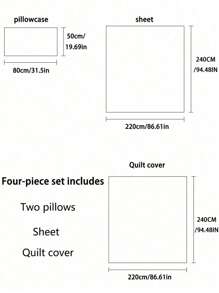 شنطه سفر اغراض سفر لوازم السفر اغراض السفر اشياء للسفر4 قطعة/مجموعة أرنب وردي مقيم في فندق، مجموعة أربعة قطع كبيرة واسعة للاستخدام مرة واحدة، مجموعة أربعة قطع ذات لون أبيض سادة، أغطية وسادات سرير للاستخدام مرة واحدة بدون غسيل، ضروريات سفر نظيفة وصحية، أغطية سرير ولحاف (نمط طباعة عشوائي)