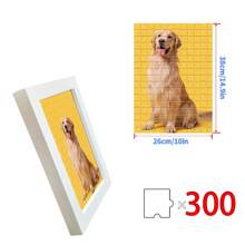 Custom Photo Puzzle,With Frame Or Only Puzzles,Customized Children's Puzzle,Custom Class Puzzle,Personalized Picture Jigsaw For Family,DIY Gift Idea,Personalized Holiday Photo,Custom Engagement Portrait Puzzle