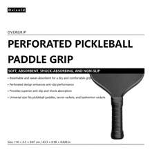 OVIXOLD Piekay Schlägergurt, perforiert, weich, saugfähig, rutschfest, stoßdämpfend, geeignet für Paddelschläger/Tennis/Badminton Schläger