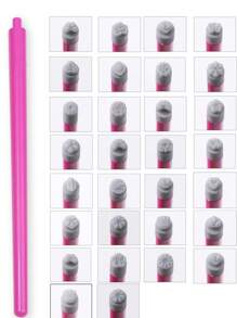 1-30 pièces Ensemble de stylos de tamponnage pour nail art, outils de tamponnage pour ongles en silicone, stylos de transfert d'impression de motifs de papillons et de fleurs pour nail art, kit de conception de tampons à ongles pour l'été, l'école