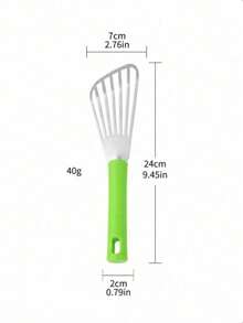 1 件不锈钢烹饪铲，户外耐高温煎饼翻转器，鱼和牛排翻转器