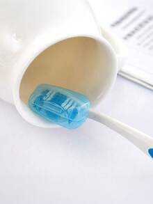 旅行便携式牙刷头套牙刷保护盒，牙刷盖，牙刷盒，牙刷旅行，牙刷盖，牙刷架套装，牙刷架旅行，便携式牙刷返校