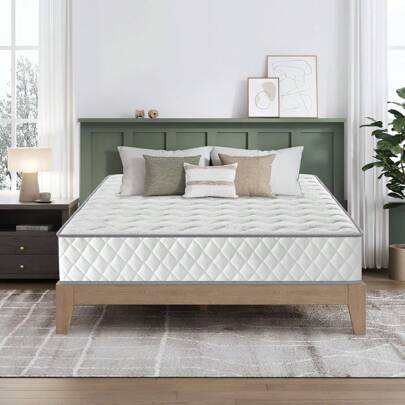 Materasso 140x190 cm Memory Foam, Alto 23 cm, Rigidità H3/Certificato Oeko-Tex, 7 Zona Comfort, Ergonomico Ortopedico, Materasso a Molle Insacchettate, Lusso, Traspirante, Antiacaro