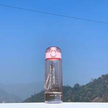 750ML Botol Air 水瓶 儿童吸管杯 透明可爱 水豚 旅行学校饮水杯 - 多色-161 - 查看 17