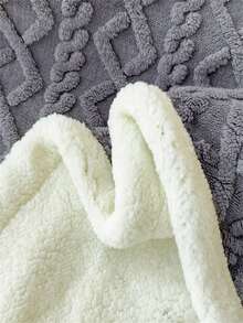 1 pieza Manta Sherpa bohemia de jacquard, manta suave y esponjosa de franela rosa para Halloween, Navidad, apta para cama, sofá, sala de estar, Día de la Madre, decoración de dormitorio, aire acondicionado de verano