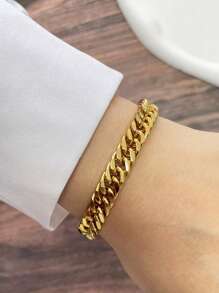 1 pulseira redonda de luxo, pulseira para mulheres e meninas, moda minimalista, presente de joia casual diário para mulheres
