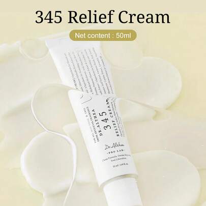 Dr. Althea 345 Soothing Cream, Antioxidant Nourishing Moisturizing Repairing Improves Redness, 50ml