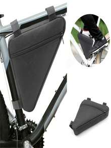 多功能山地自行车包，大容量前车架包，工具包，山地和公路自行车包，上管包 - 彩色 - 查看 9