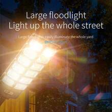 [Ultra-Bright Solar Light] Ultra-Bright 504 LED Solar Street Light, 6500K | Wide Angle Motion Sensor, Remote Control, Dusk To Dawn And Adjustable - Perfect For Commercial Area, Parking Lot, Yard Lighting, Outdoor Solar Lights - Đèn LED 504 - Xem 9