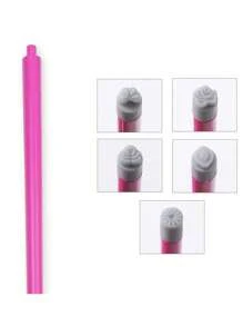 1-30 pièces Ensemble de stylos de tamponnage pour nail art, outils de tamponnage pour ongles en silicone, stylos de transfert d'impression de motifs de papillons et de fleurs pour nail art, kit de conception de tampons à ongles pour l'été, l'école