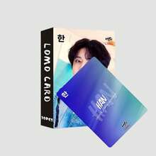 1 Set (1 Pack/30pcs) New Album Greeting Cards, STRAYK LOMO Greeting Cards, K-Pop Idol Commemorative Greeting Cards With Exclusive Fan Photos, Suitable For Celebrations, Birthdays, Anniversaries, Farewells Or Thinking Of You Gifts - Multicolor - View 7