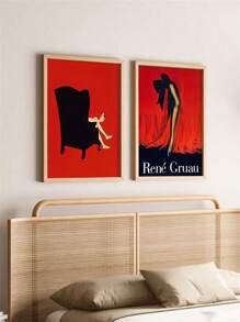 1pc Unframed, Rene Gruau Prints Art Deco Posters FOUR Art Deco Digital Downloads 1920s Posters Vintage Posters Wall Art Gifts For Her Gifts