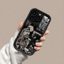Compatible con phone 11 Pro Max/11 Pro/11, 15/14/13/12/16 Plus (todas las series). Con diseño "Leal hasta el final". Resistente a golpes, arañazos y huellas dactilares. Portátil y práctica. Ideal como regalo para familiares, amigos, niños, cumpleaños, primavera, vacaciones y Pascua. - Negro - Ver 3