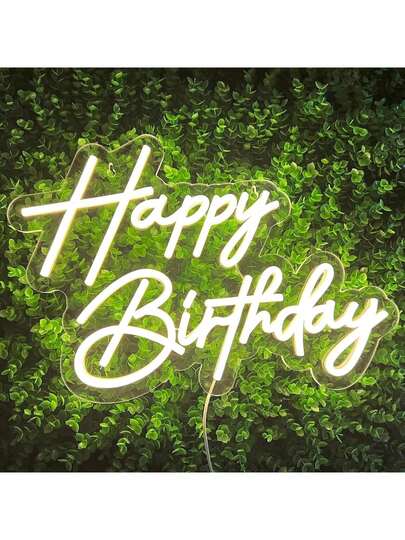 1 قطعة لافتة نيون قابلة للتعديل "عيد ميلاد سعيد"، لافتة نيون لعيد الميلاد لديكورات حفلة، تعمل بتغذية USB