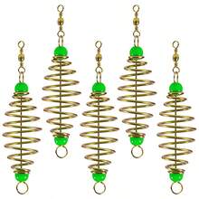 5入組垂釣套裝包括餌陷阱,喂食器,鯉魚捕魚裝置,支架,餌籠子,魔術魚陷阱