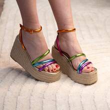 shoes&blues.es Women Platforms & Wedge Sandals - Multicolor - View 1