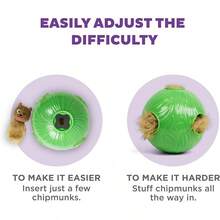 By Nina Ottosson Puppy Hide N' Slide Treat Puzzle Enrichment Dog Toy, Green - Snuffle N' Treat(綠色) - 查看 5