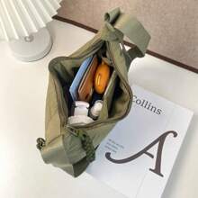 Women's Nylon Crossbody Bag Large Capacity Messenger Shoulder Pack Leisure Versatile Shoulder Hobos Bag Tote Bags