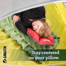 Klymit Pillow X Almohada Inflable para Campamento y Viaje - ROJO - Ver 7