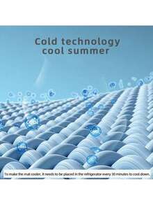 PETSIN 1pc Pet Water-Filled Cooling Mat, Suitable For Summer, Pets Cooling Pad For Medium/Small Dogs & Cats, Keeps Pets Cool While Sleeping Or Resting, Enhanced Cooling Effect With Included Dry Ice Powder - View 7