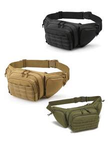 战术腰包 隐藏式枪支携带袋 腰包 适合户外徒步钓鱼 - 彩色 - 查看 10