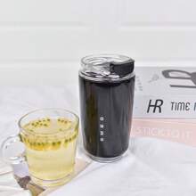 SMEG 320ML Office Beverage Vacuum Cup Travel Portable Drinking Cup Stainless Steel Vacuum Car Leak Proof Handle Coffee Vacuum Cup Thermal Insulation Cooling Cup Back To School