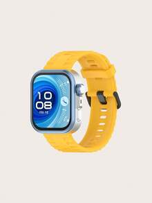 1 pièce Bracelet de montre connectée en silicone de couleur unie et sportif à dégagement rapide, compatible avec Huawei Watch Fit 3 / 4 / 4 Pro - Watch Fit 3/4 - Voir 11