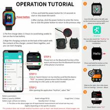 1pc Unisex Smart Watch With Steel Strap, 1.83-Inch Touch Screen, Calling Function, Activity Tracking, Multiple Sports Modes, Call/Message Reminder, USB Charging, Compatible With Android & IOS, 240P TFT Display, 180mAh Li-Ion Battery, Suitable As Holiday Gift - 彩色 - 查看 22