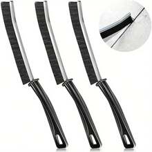 1/2/3pcs Grout Cleaning Brushes, Grout Brush Cleaning Supplies, Essential Household Item, Multi-Functional Bathroom Cleaning Brush With Hard Bristles For Grout Cleaning, Suitable For Home Use