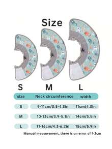 1pc Adjustable Cartoon Cat Elizabethan Collar, Cat Post-Surgery Recovery Neck Cone, Pet Licking Prevention Protective Gear - Mint Green - View 6