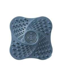 1 szt. Odpływowy pojemnik na włosy z przyssawką, kwadratowa osłona odpływu prysznicowego z tworzywa TPR, wodoodporna, zapobiegająca zatykaniu się koryta, pokrywa podłogowa, filtr do odpływu prysznicowego, nadaje się do łazienki, wanny i kuchni, narzędzia łazienkowe, dekoracja łazienki, wystrój jesienny, artykuły gospodarstwa domowego, powrót do szkoły