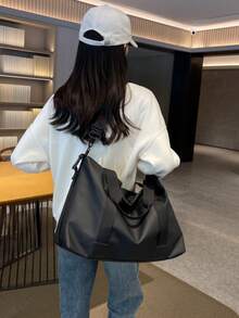 Nuova borsa da viaggio leggera, borsa a tracolla di grande capacità adatta per viaggi di lavoro, adatta per uomini e donne, da indossare a spalla o a tracolla, adatta per sport e attività fisica