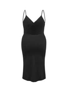 Plus Size Bohemian Beach Cover Up Dress - Lightweight Stretchy Solid Color Machine Washable All-Season Vacation Swimwear Cover-Up For Women