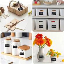 120pcs Erotic Self-Adhesive Labels, Stickers, Pvc Materials, Waterproof, High-Value, DIY Design, Marking, Movable Stickers, Suitable, Storage Labels, School, Stationery, Office, School Supplies, Back To School, Gifts, Kitchen, Spice Jars, Gifts, Home, Kitchen Supplies,