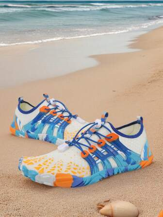 1 paire de chaussures d'eau pour sports de plein air, convient pour la baignade, le rafting, le surf, les parcs aquatiques, la fitness et le yoga occasionnel