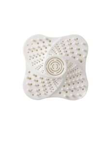 1 szt. Odpływowy pojemnik na włosy z przyssawką, kwadratowa osłona odpływu prysznicowego z tworzywa TPR, wodoodporna, zapobiegająca zatykaniu się koryta, pokrywa podłogowa, filtr do odpływu prysznicowego, nadaje się do łazienki, wanny i kuchni, narzędzia łazienkowe, dekoracja łazienki, wystrój jesienny, artykuły gospodarstwa domowego, powrót do szkoły