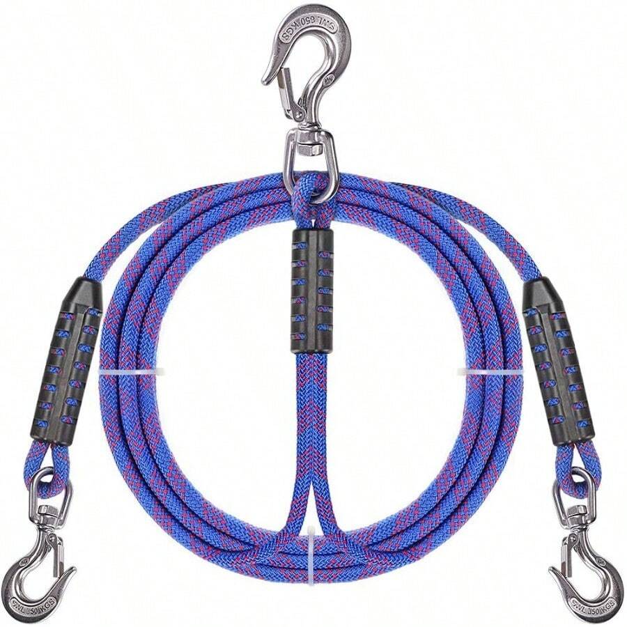 SELEWARE 24 Ft 26 Ft Heavy Duty Boat Tow Harness Boat Tow Ropes With Stainless Steel Hooks Pulley And Float Heavy Duty Self Centering Tow Harness For Tubing Water Skiing Wakeboarding And More - 24ftBoatTowHarness - View 1