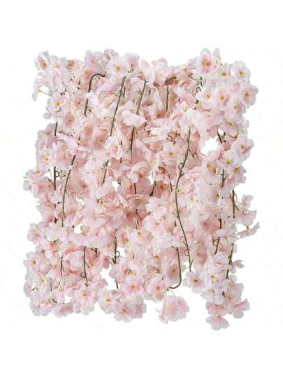 1PC/3PCS Silk Cherry Blossom Sztuczne kwiaty Fałszywe rośliny Sakura Walentynki Bukiet panny młodej na jesienne dekoracje Wazon ślubny do domu Jadalnia Sypialnia Dekoracje, Festiwalowe akcesoria na przyjęcie urodzinowe, Dekoracje ogrodowe na zewnątrz