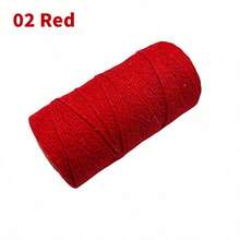 1卷/100米 109码宽2毫米 双股花边壁挂绳 DIY手工缝纫婚礼装饰绳丝带工艺配件 - 2mm*100M - 查看 14