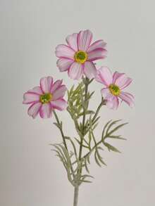 1PC/3PCS 17in Real Touch Fake Cosmos Flowers - Bohemian Daisy Bouquet, All-Season Home Decor, Summer Wedding & Autumn Thanksgiving Centerpiece, No-Fade Artificial Chrysanthemum For Table/Photography - Multicolor - View 11