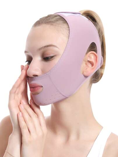 One Face Yoga Auxiliary Elastic Band Face Bandage Elastic Breathable Comfortable Tightening Shaping