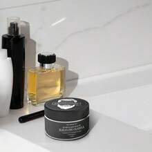 MOPOYAT 2 piezas bálsamo para Barba - ¡Realza el encanto de tu barba! Nutre y fortalece tu barba - Limpieza profunda - Regalo perfecto para el Día del Padre - Sin alcohol - Negro - Ver 8