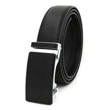 3,5 cm szerokości, jednolity kolor, automatyczna klamra, swobodny pasek, modny męski dodatek, odpowiedni na różne okazje i prezenty świąteczne